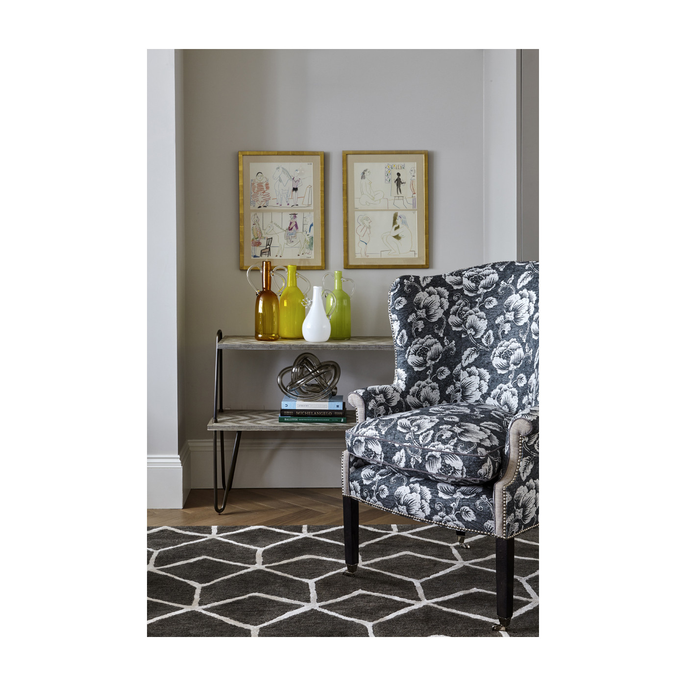 Gennesso Grey Oak Console