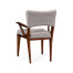 Marlene Dark Walnut Arm Chair