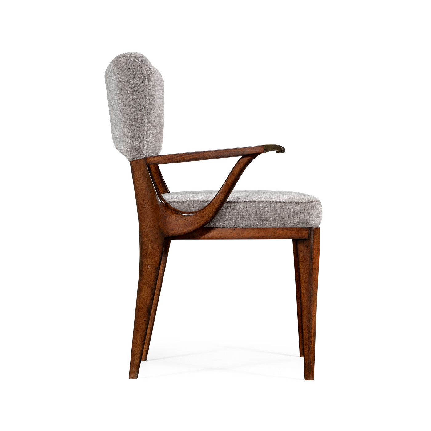 Marlene Dark Walnut Arm Chair