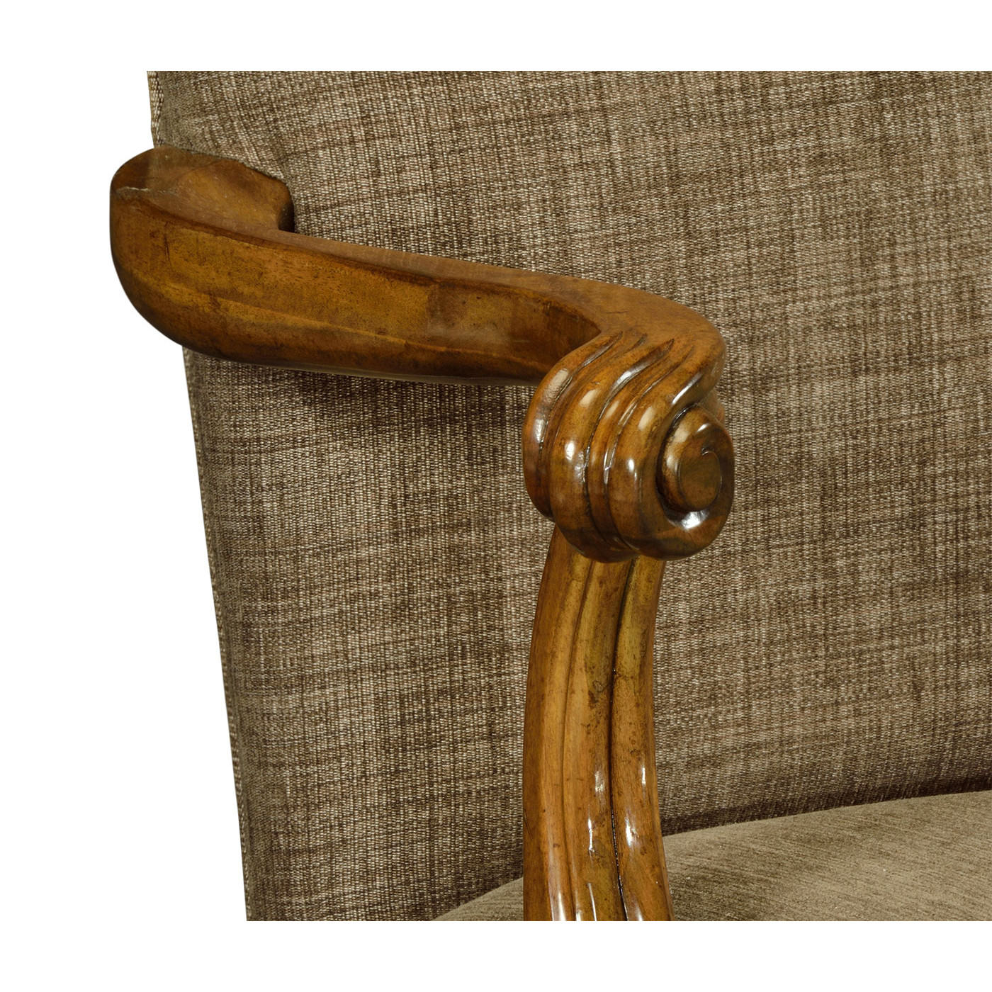 Charlotte Grey Fruitwood Settee