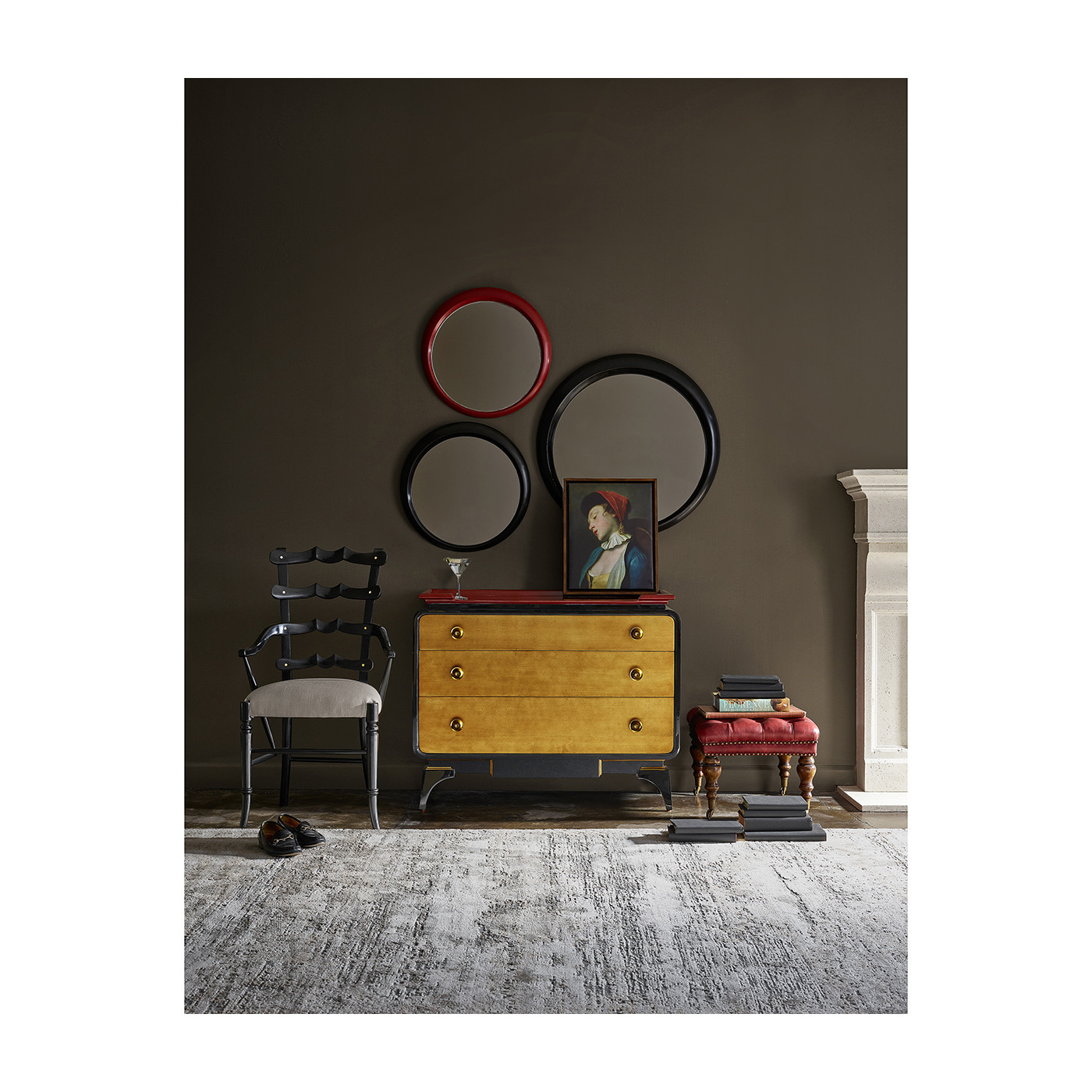 Sorbati Bronze Mirror 31