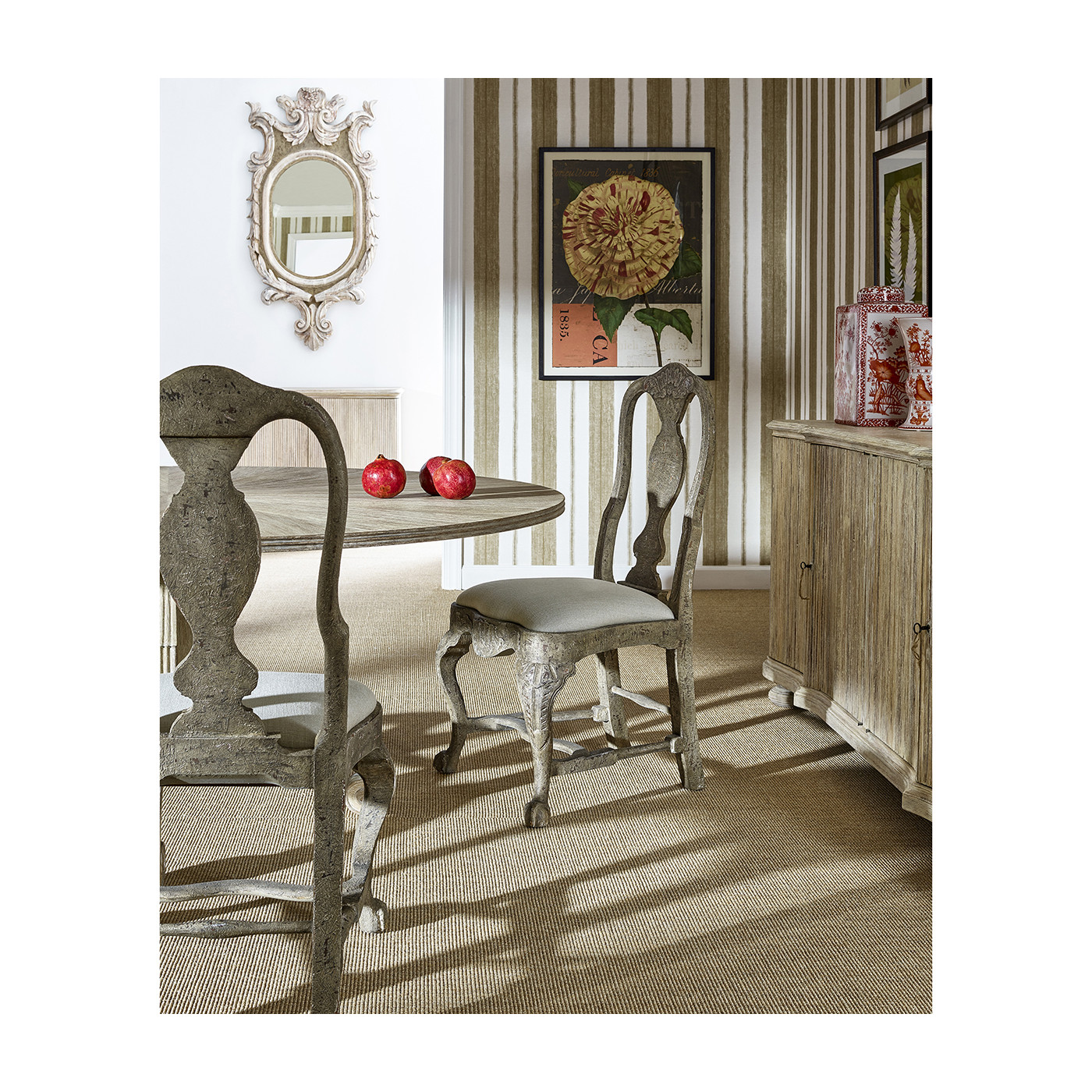 Jacob Country Distressed Dining Chair