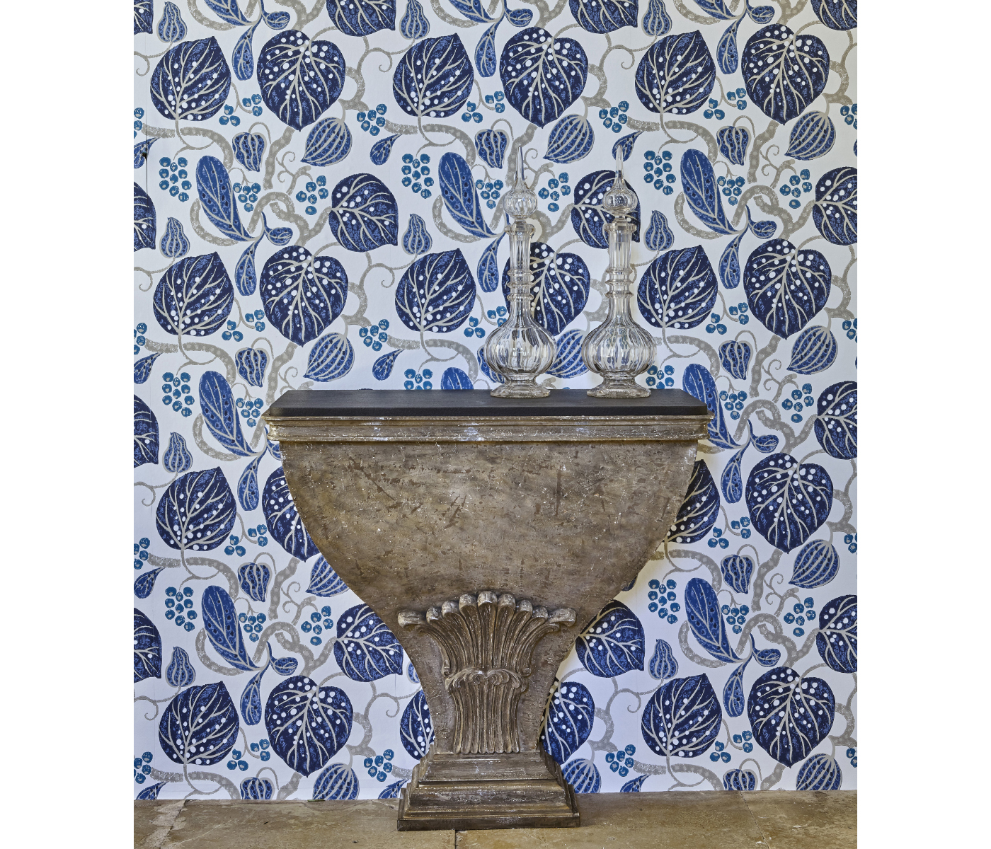 Luccata Country Distressed Console Table