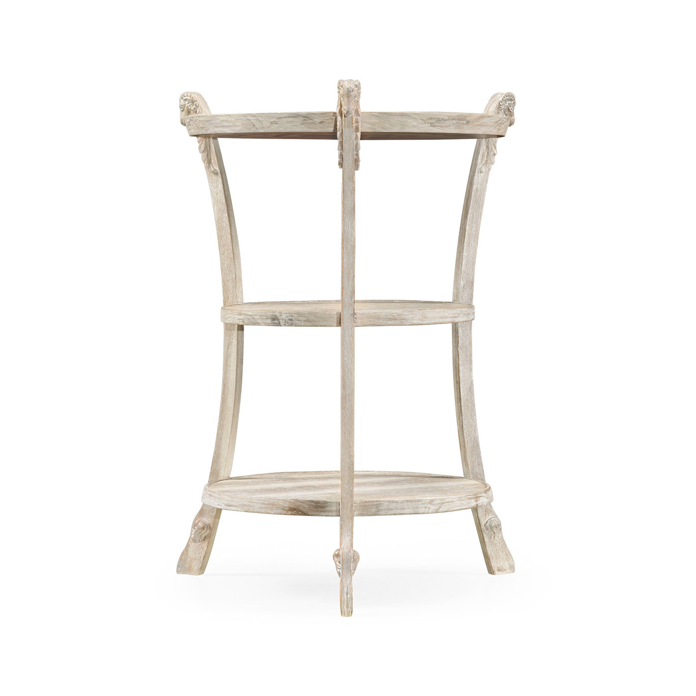 Collana Washed Acacia End Table