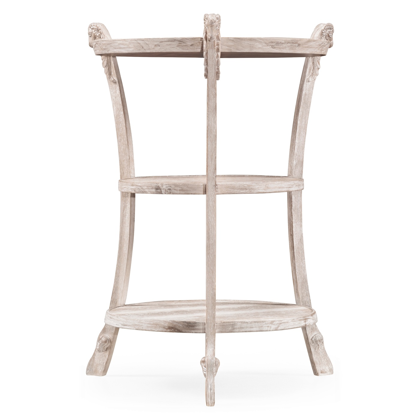 Collana Washed Acacia End Table