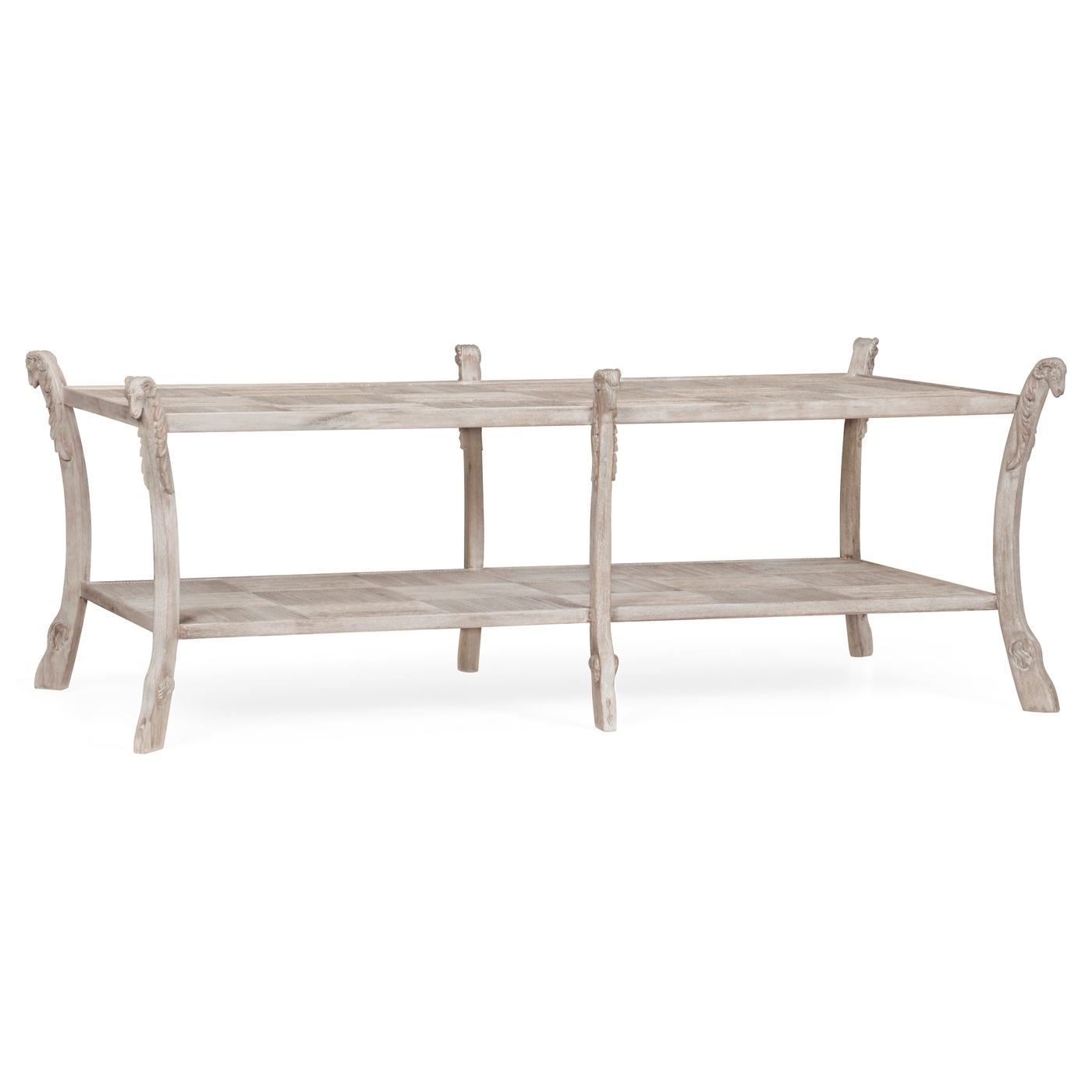 Collana Washed Acacia Coffee Table