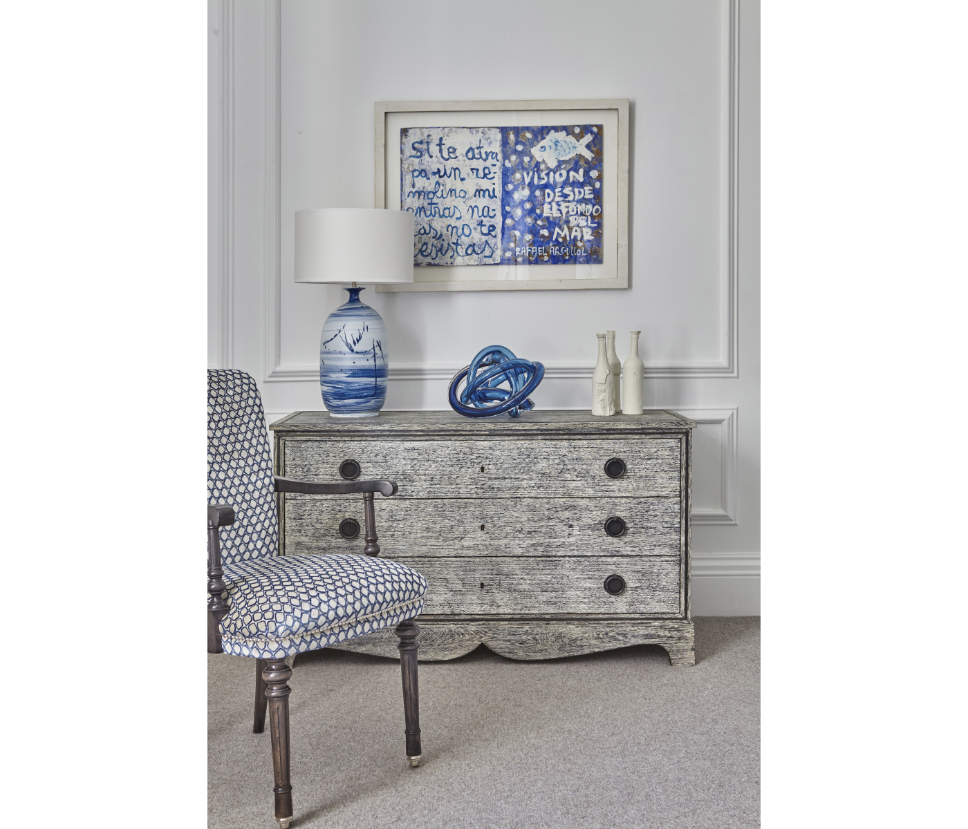 Clifton Grey Wenge Chest of Drawers