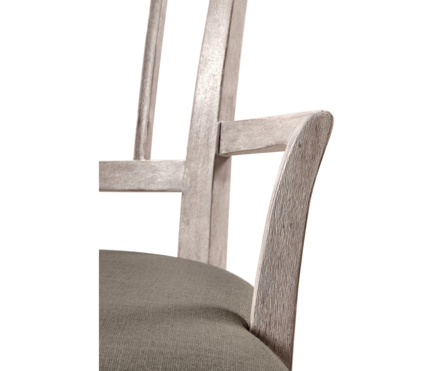 Lucillo Washed Acacia Carver Arm Chair