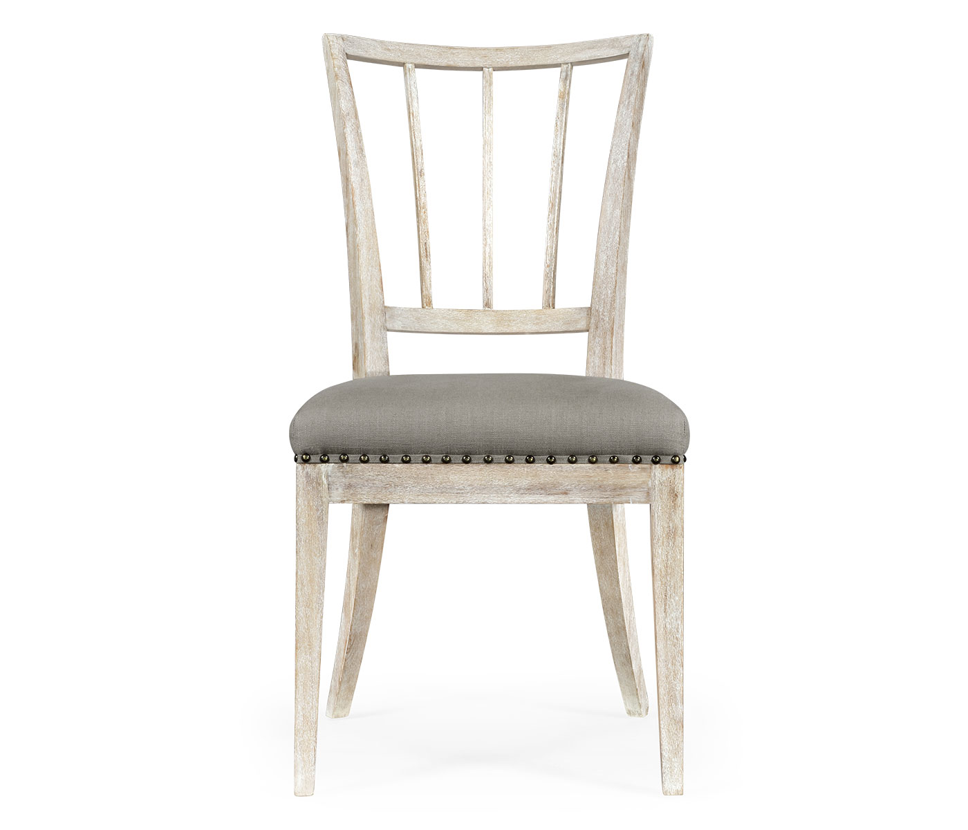 Lucillo Washed Acacia Carver Side Chair