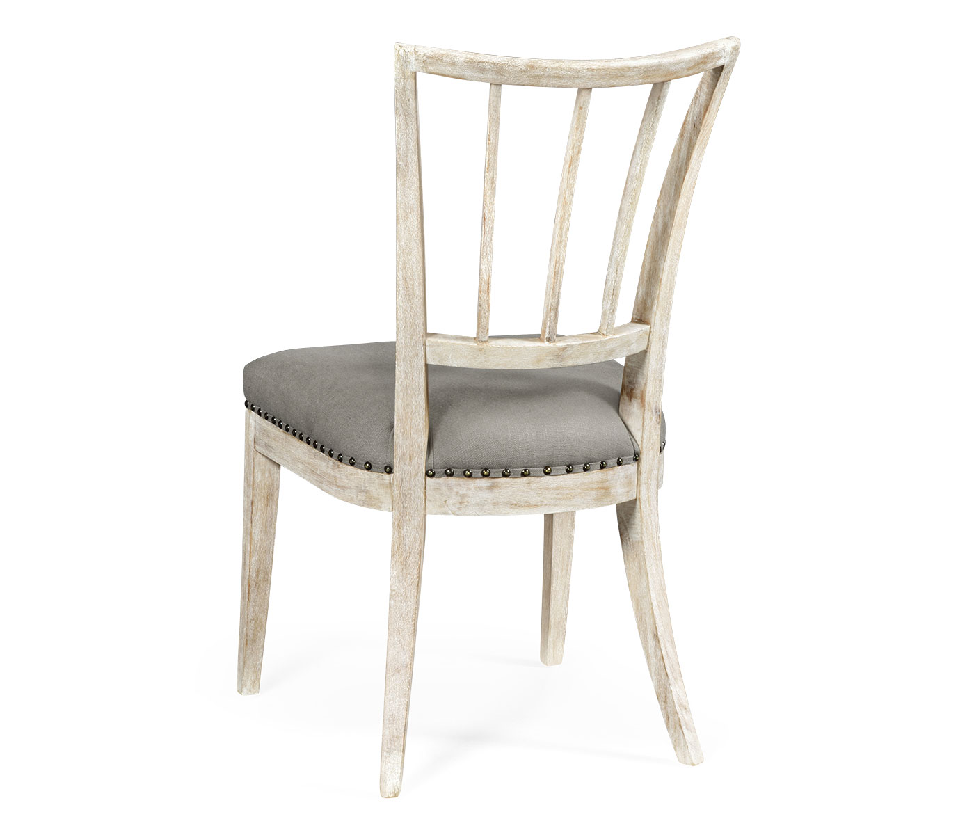 Lucillo Washed Acacia Carver Side Chair