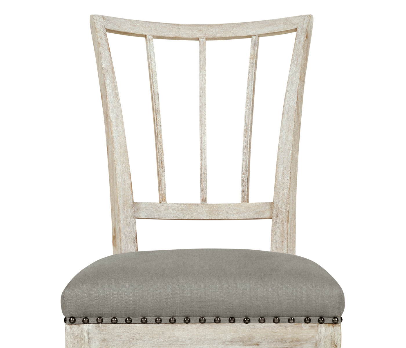 Lucillo Washed Acacia Carver Side Chair