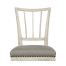 Lucillo Washed Acacia Carver Side Chair