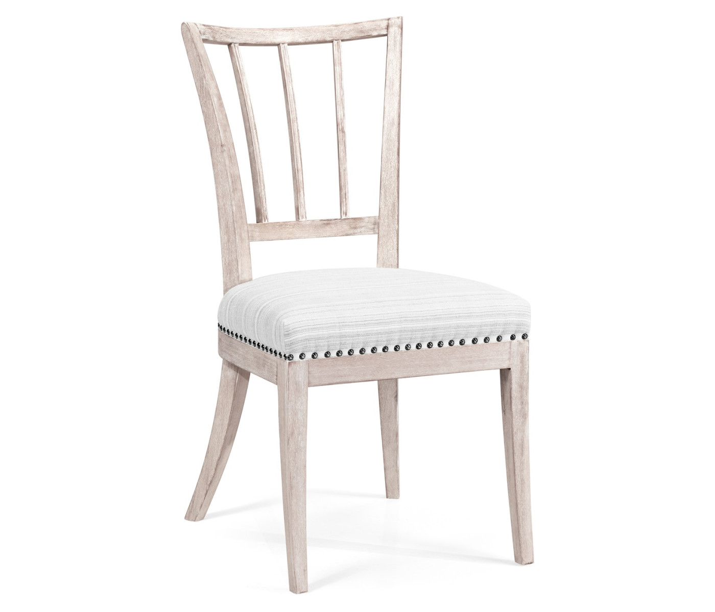 Lucillo Washed Acacia Carver Side Chair