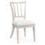 Lucillo Washed Acacia Carver Side Chair