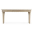 Bellefontaine Venetian White Oak Console Table