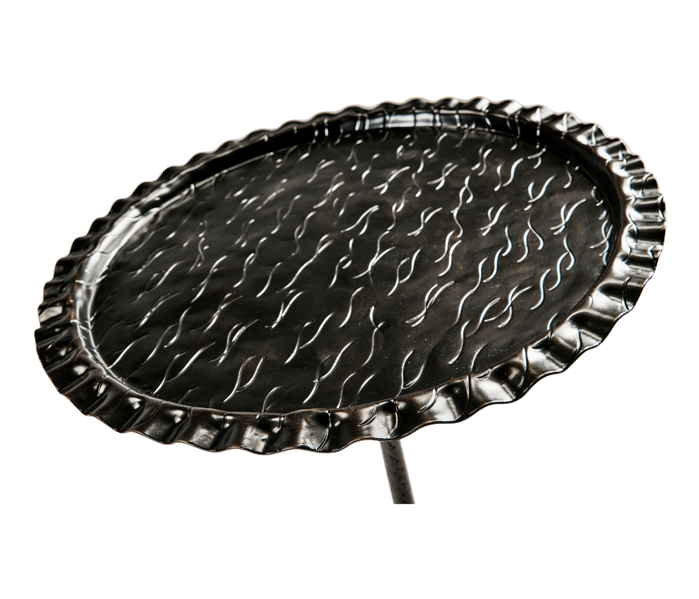 Circular Marcia Antique Bronze Cocktail Table