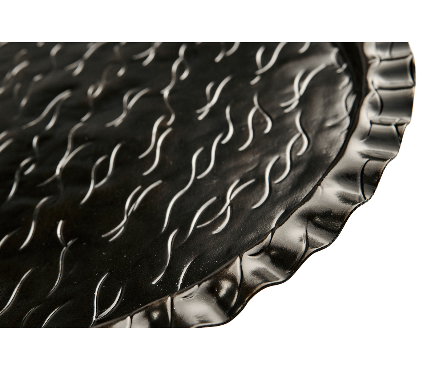 Circular Marcia Antique Bronze Cocktail Table