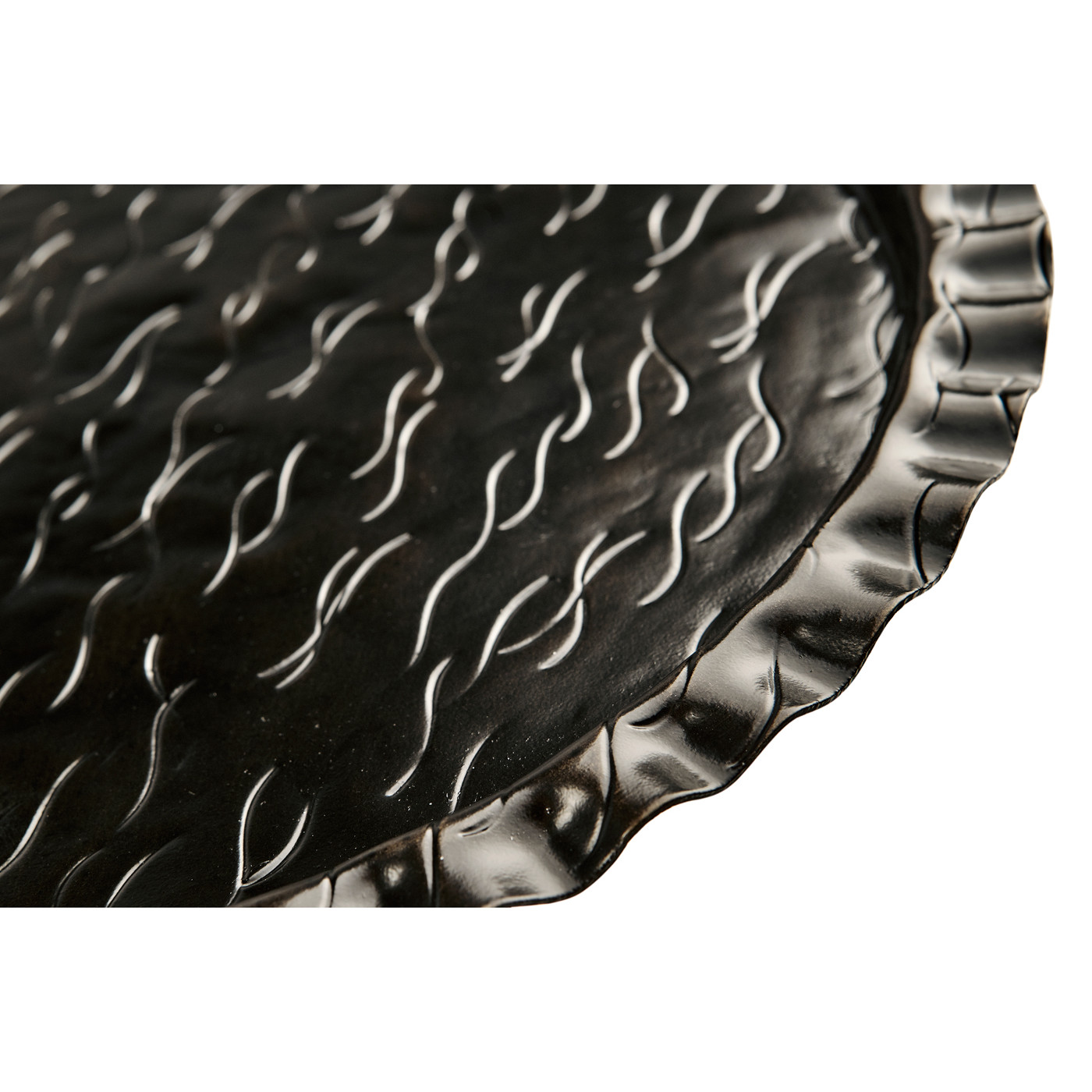 Circular Marcia Antique Bronze Cocktail Table