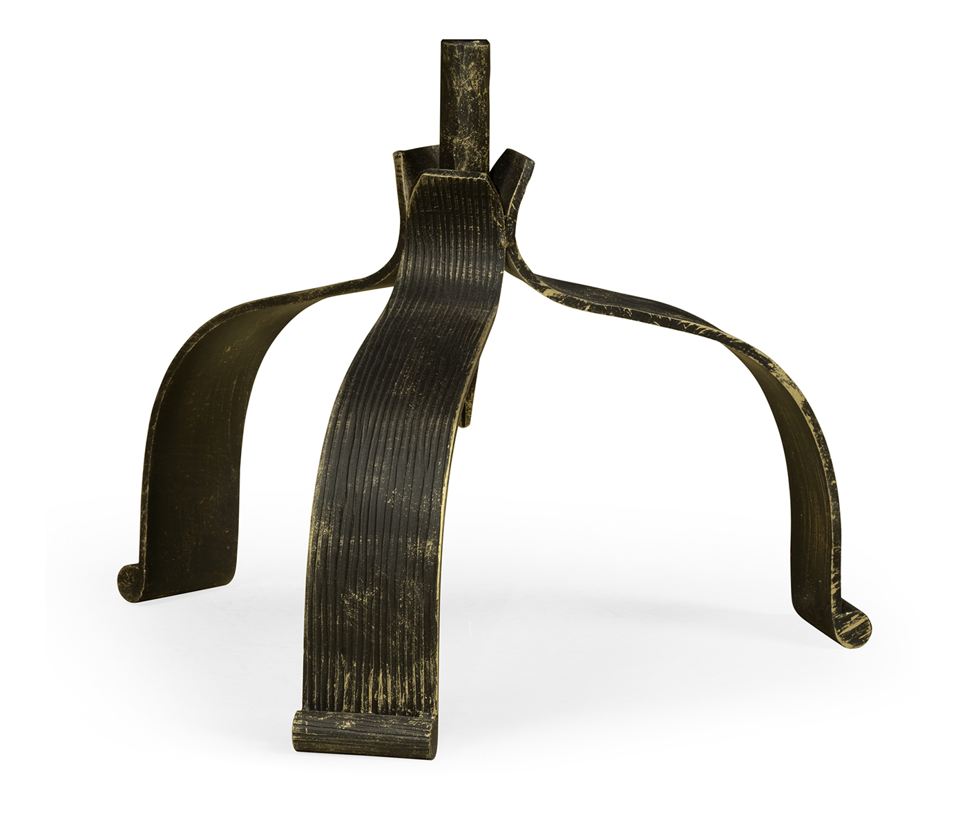 Circular Ida Antique Bronzed Cocktail Table