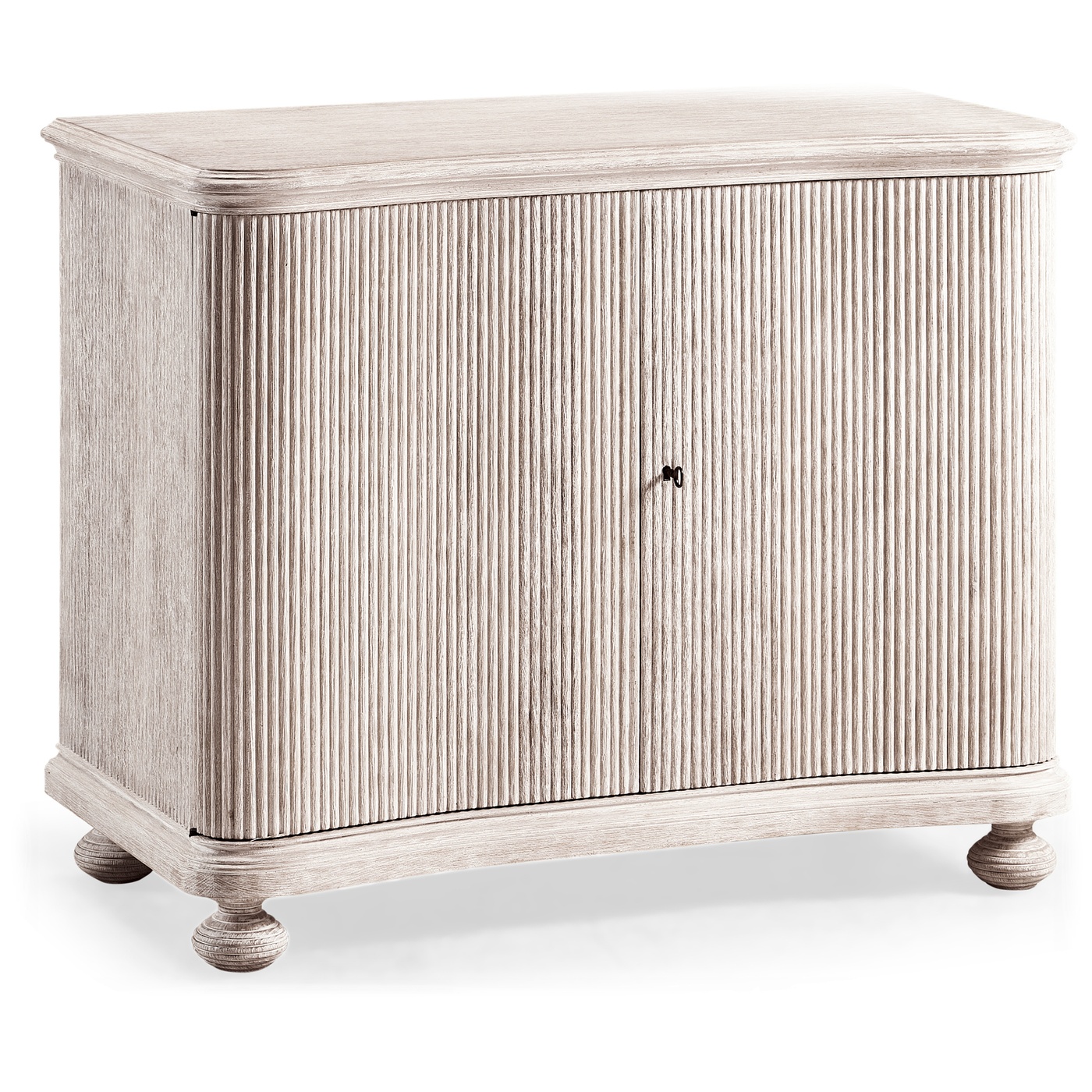 Belleville Washed Acacia Storage Cabinet