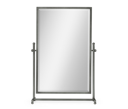 Tilt Bronzed Stainless Steel Dressing Table Mirror