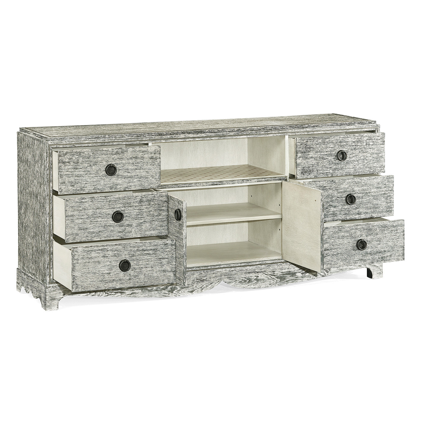 Clifton Light Grey Wenge Buffet