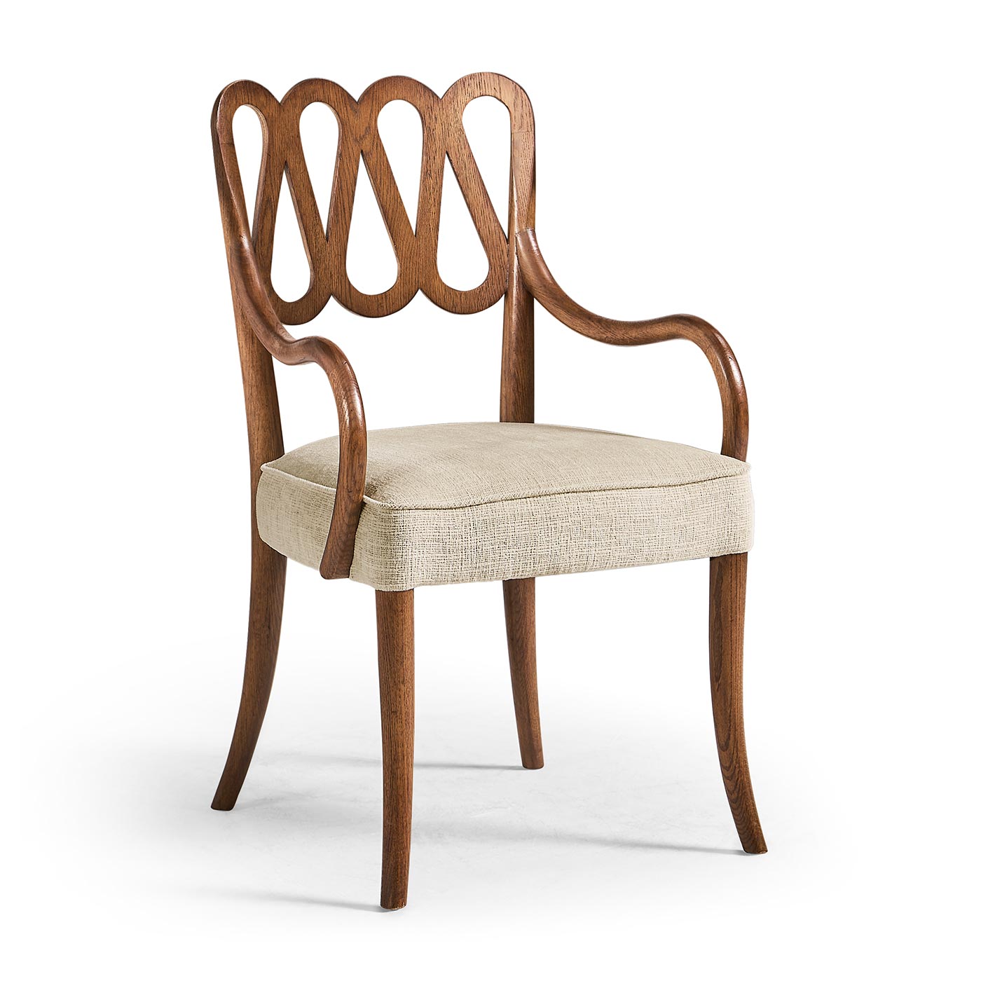 Ampney Toasted Oak Arm Chair