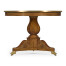 Medium Mahogany & Marquetry Right Hall Tilted Top Centre Table