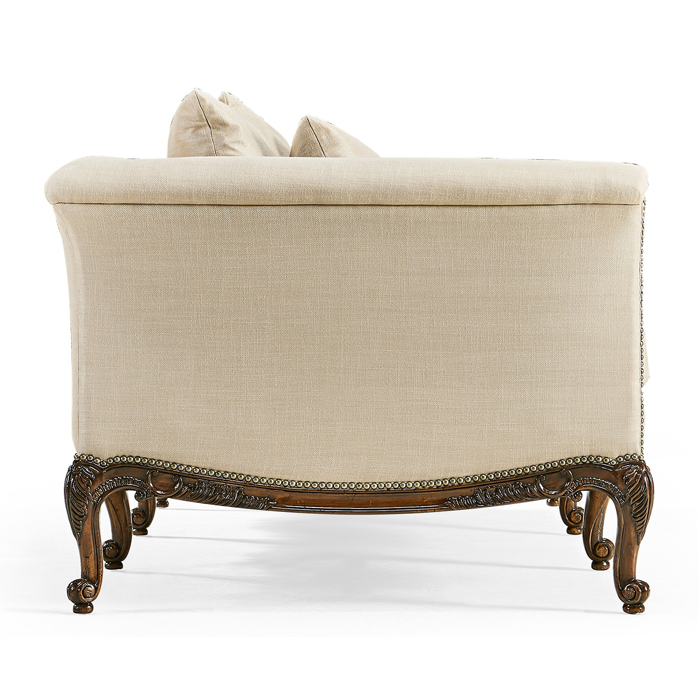 Louis XV French Walnut Sofa