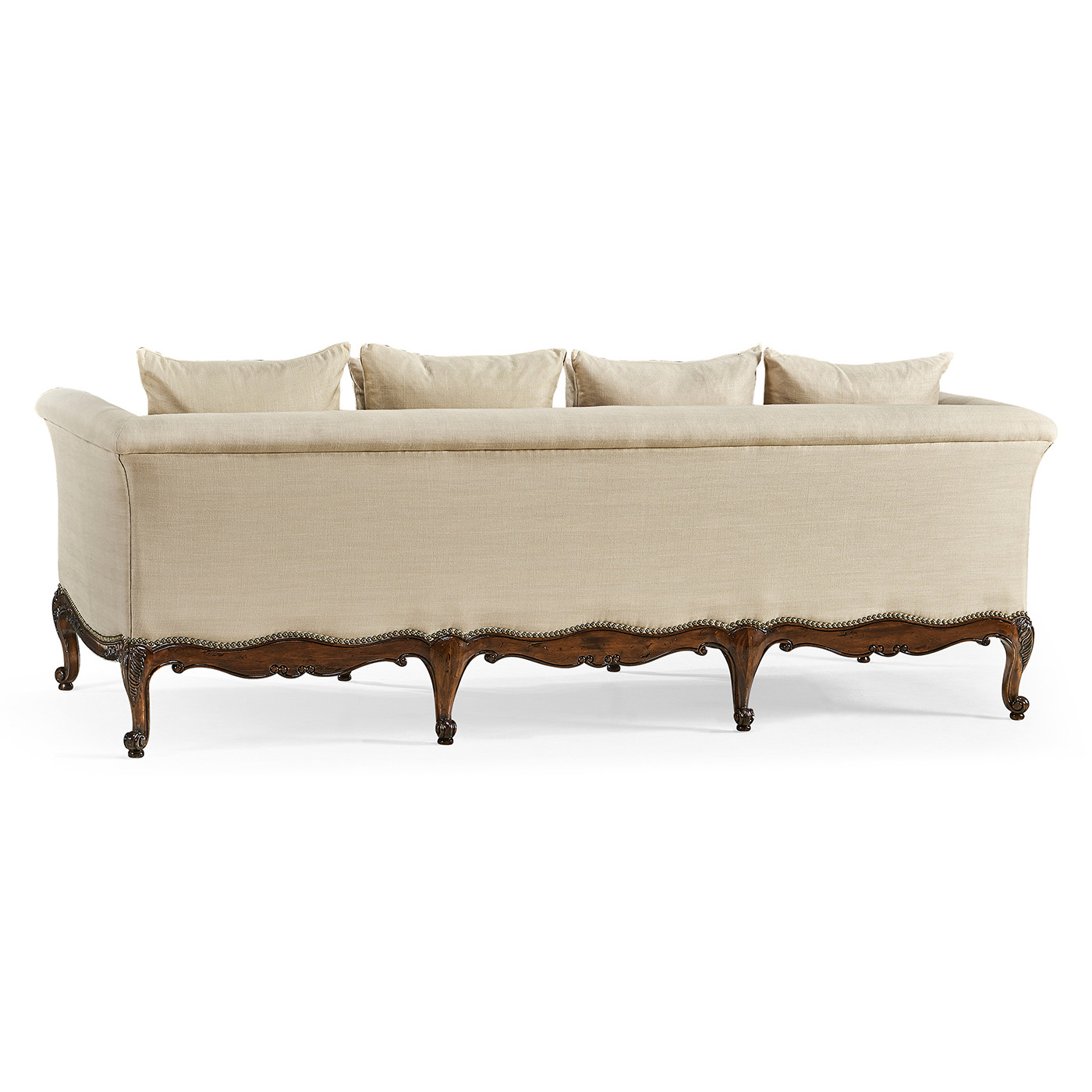 Louis XV French Walnut Sofa