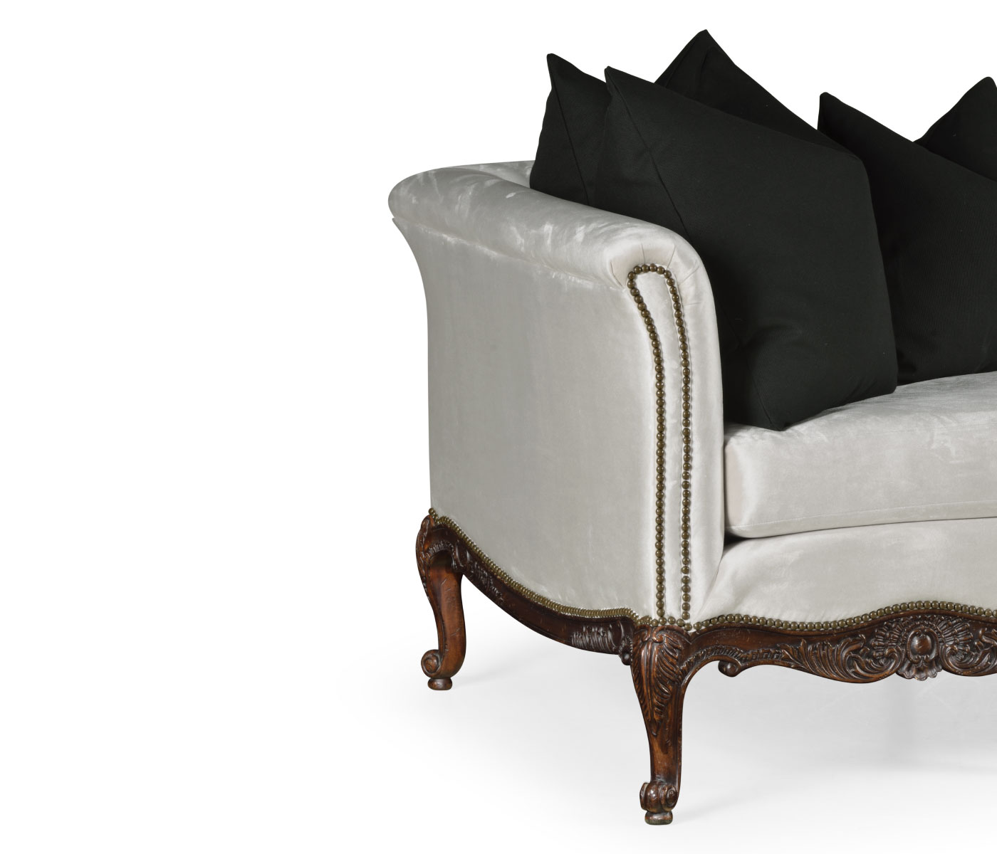 Louis XV French Walnut Sofa