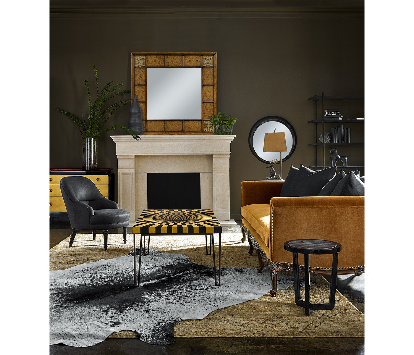 Louis XV French Walnut Sofa