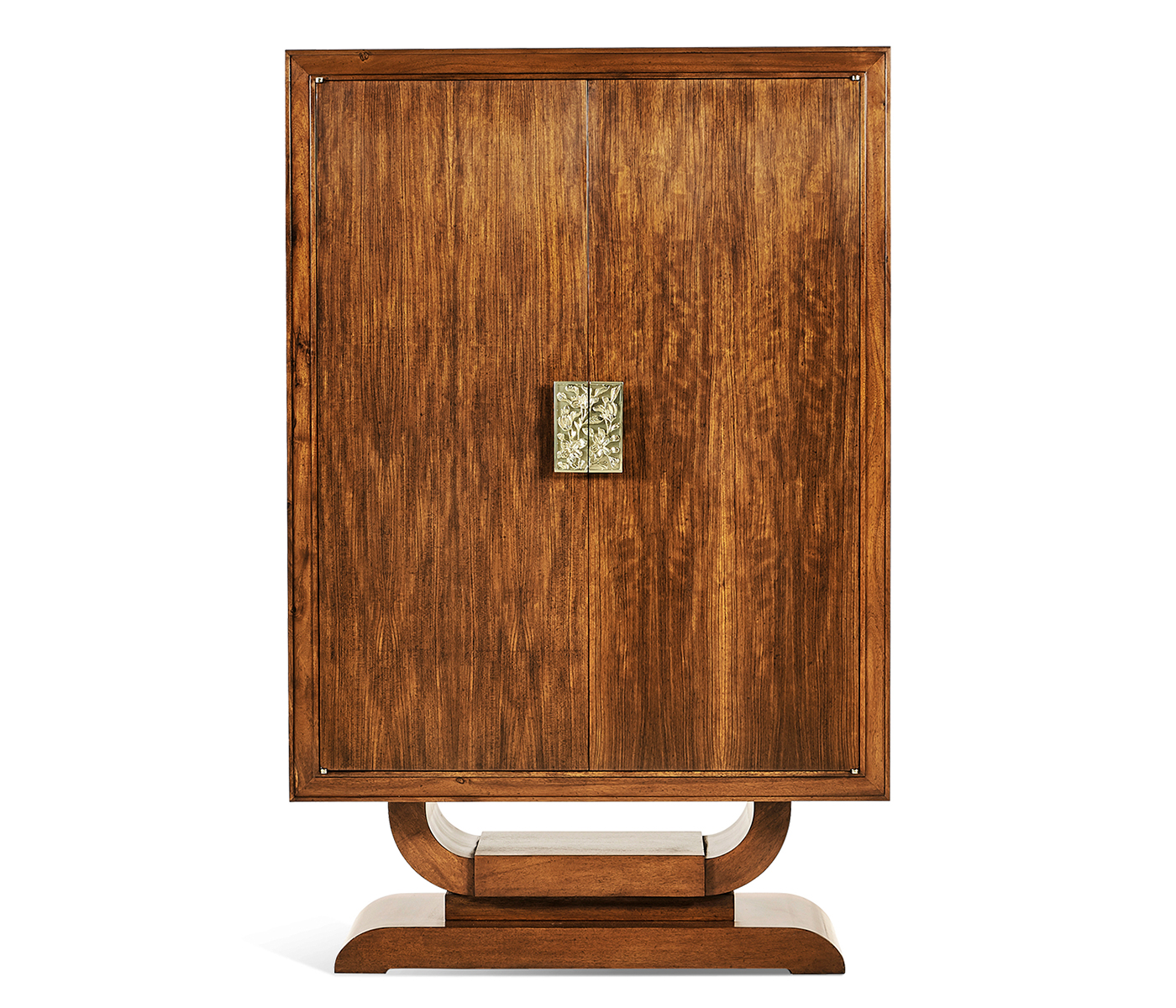 Art Deco Imperial Mahogany Salon Cabinet