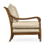Biedermeier Medium Mahogany Lounge Chair