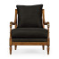 Biedermeier Medium Mahogany Lounge Chair