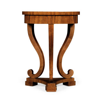Biedermeier Imperial Mahogany Cigarette Table