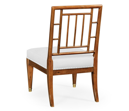 Low Chauffeuse Imperial Mahogany Chair