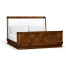 Moderne High Lustre Santos Rosewood Cali King Bed