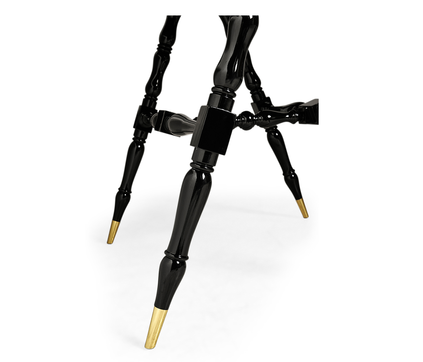 Louis Philippe Jet Black Desk