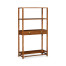 Ming Imperial Mahogany Three-Tiered Etagere with Drawers