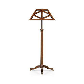 Pyramidal Lattice French Walnut Lectern