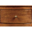 Biedermeier Imperial Mahogany Drum Table with Small Drawer