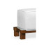 Moderne Santos High Lustre Ottoman