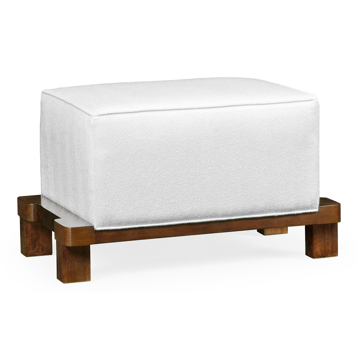 Moderne Santos High Lustre Ottoman