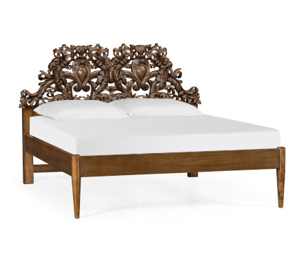 Renaissance Honey Walnut US King Bed