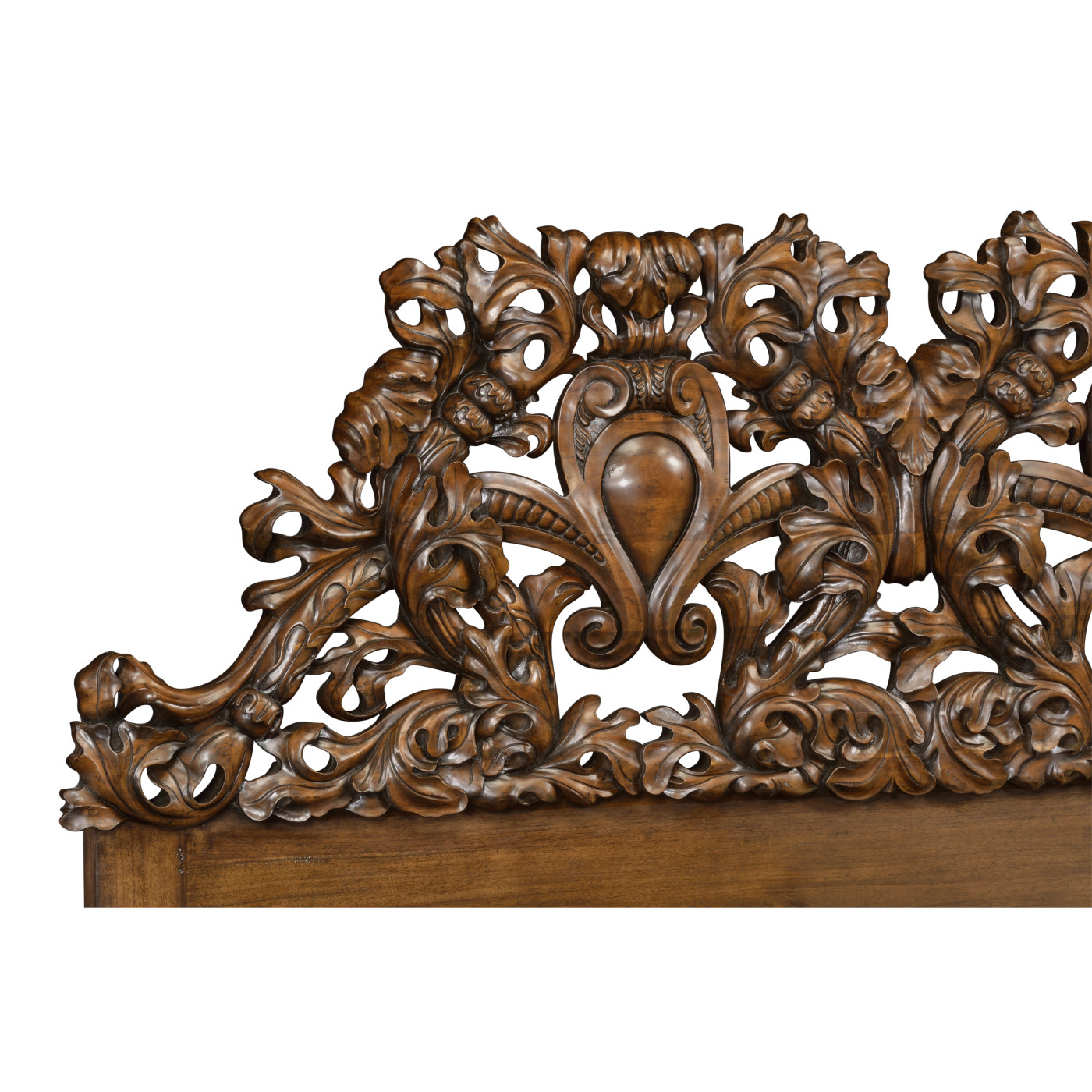 Renaissance Honey Walnut US Queen Bed