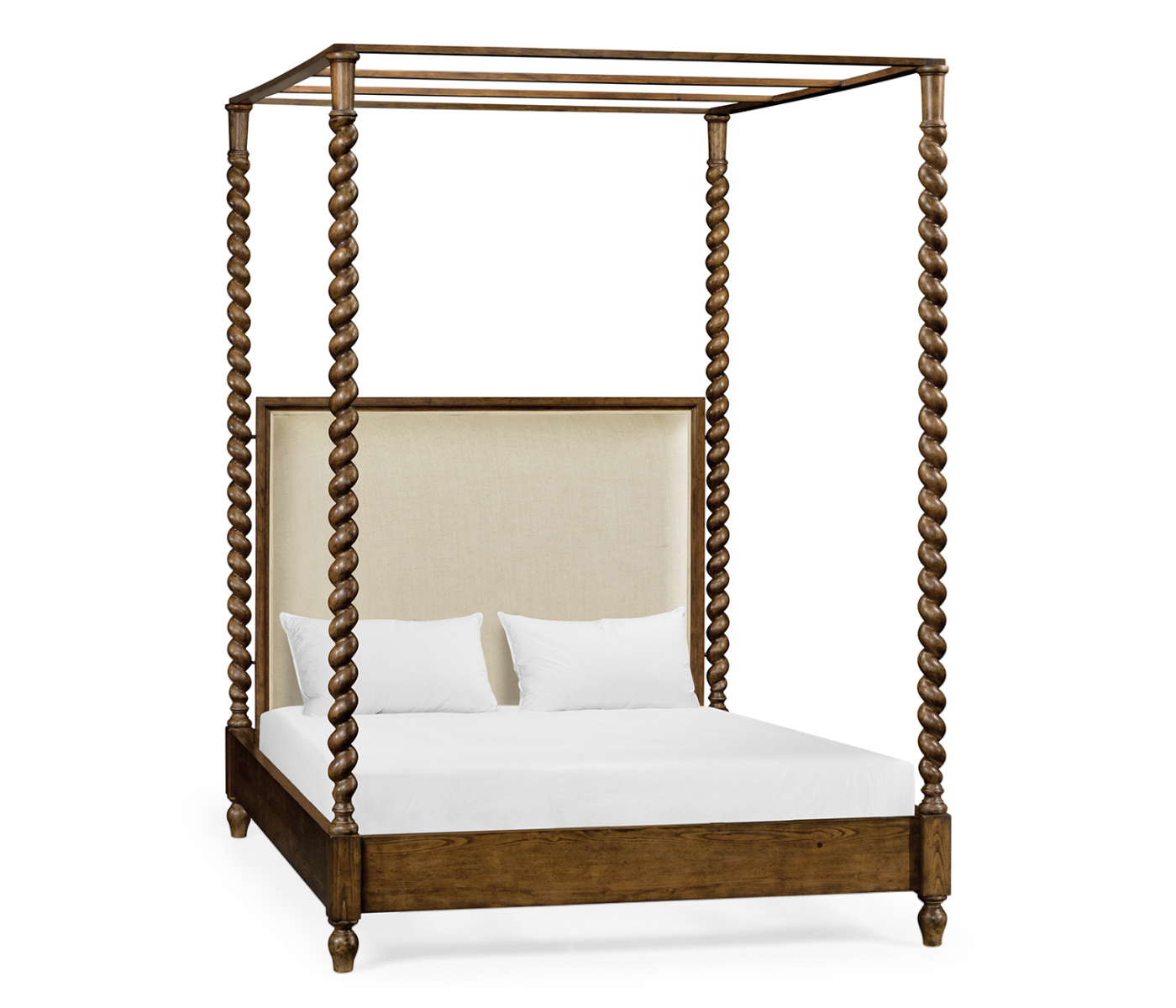 Four Poster Warm Chestnut US King Daybed