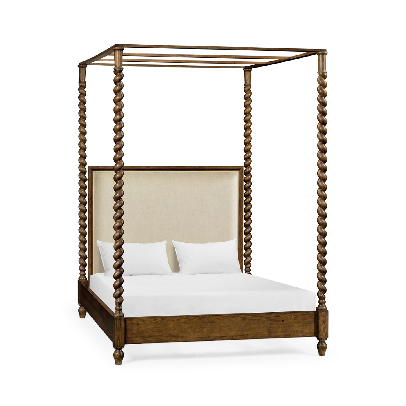 Four Poster Warm Chestnut US King Daybed