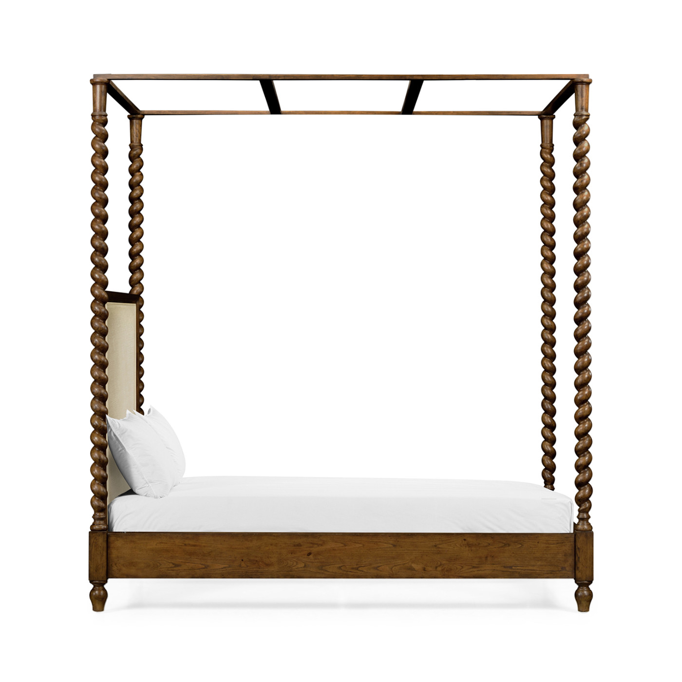 Four Poster Warm Chestnut US Queen Daybed