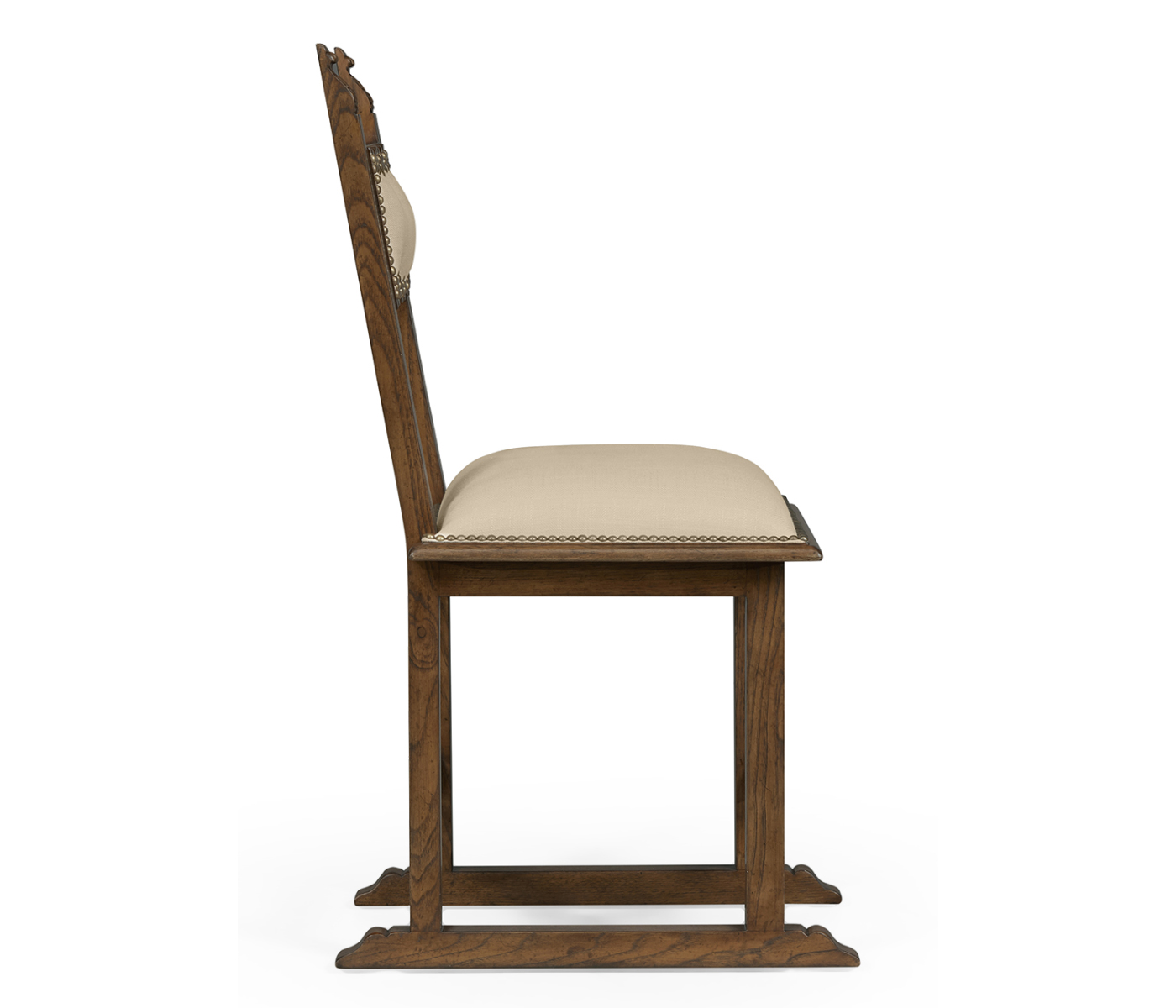 Acanthus Carved Warm Chestnut Side Chair